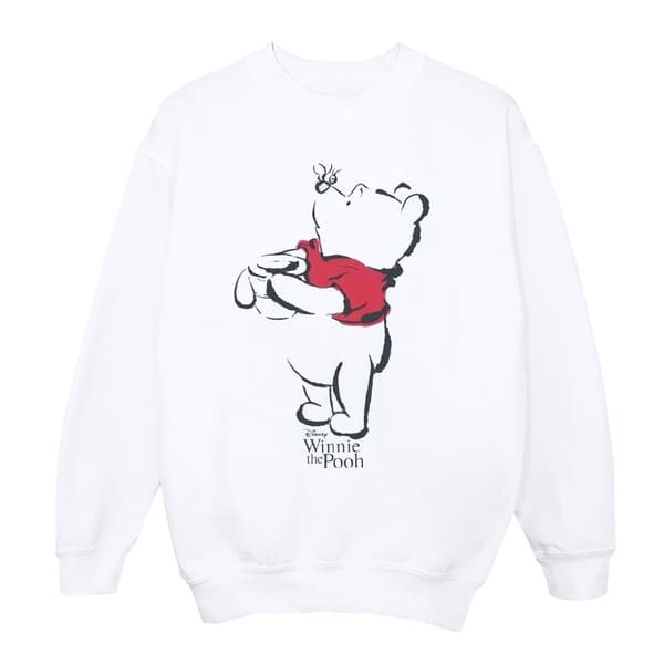 Disney Womens/Ladies Winnie The Pooh Drawing Sweatshirt