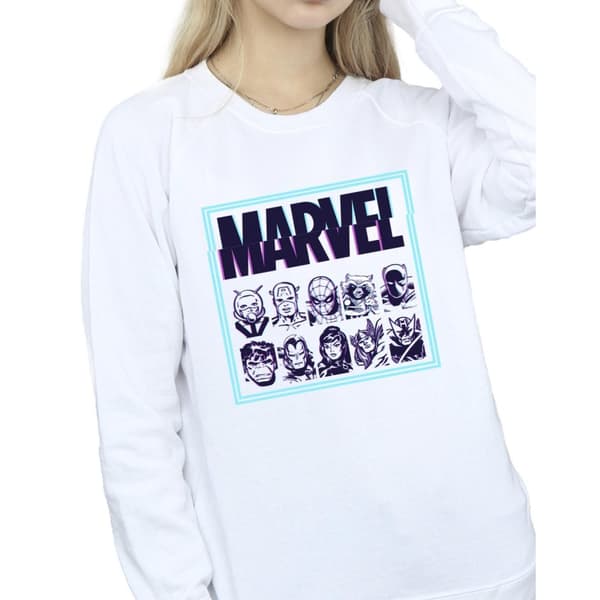 Marvel Dam/Tjej Comics Glitch Sweatshirt