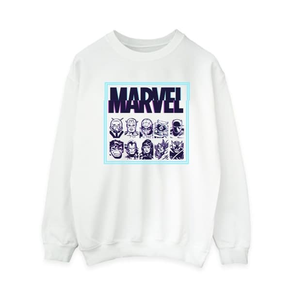 Marvel Dam/Tjej Comics Glitch Sweatshirt