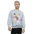 Miniatyrbilde 2 av 5: DC Comics Mens Super Powers Floral Frame Sweatshirt