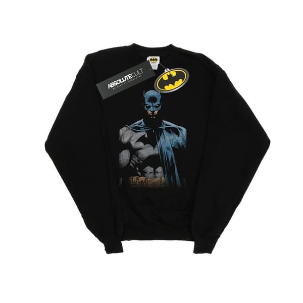 DC Comics Dam/kvinnor Batman Close Up Sweatshirt