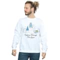 Miniatyrbild 2 av 3: Star Wars Mens The Mandalorian Rolling Through The Snow Sweatshirt