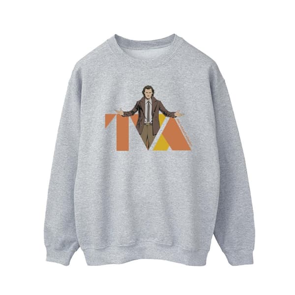Marvel Mens Loki TVA Pose Sweatshirt