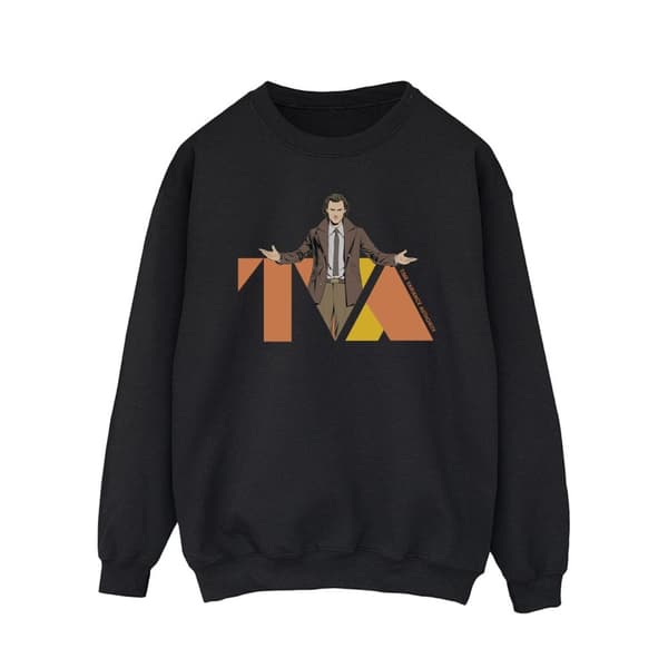 Marvel Mens Loki TVA Pose Sweatshirt