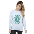 Pikkukuva 2 / 3: DC Comics Womens/Ladies Aquaman Mera Crest Sweatshirt