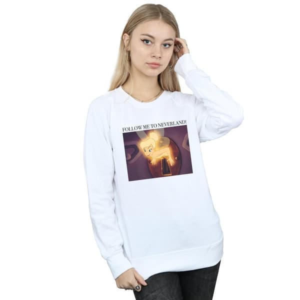 Disney Dam/kvinnor Tinker Bell Follow Me Sweatshirt