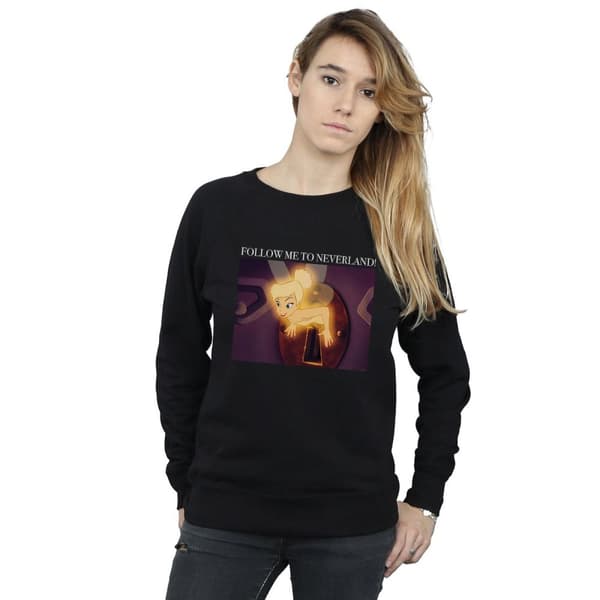 Disney Dam/kvinnor Tinker Bell Follow Me Sweatshirt