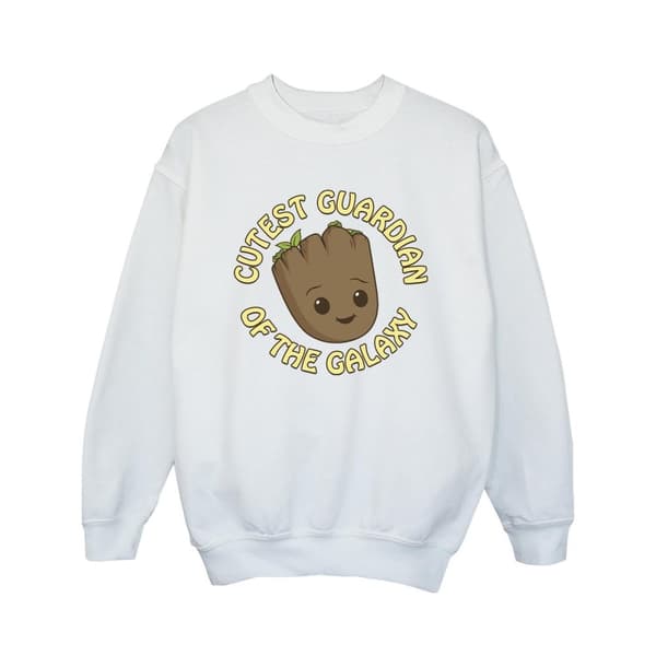 Marvel Sweatshirt med texten I Am Groot Cutest Guardian för flickor