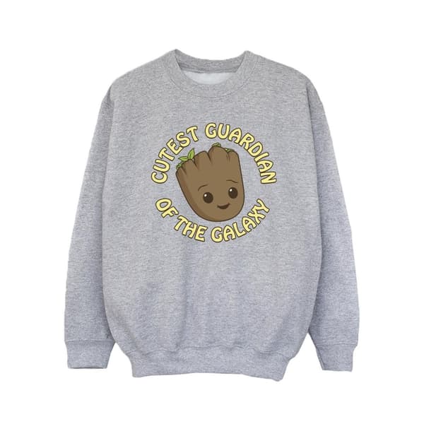 Marvel Sweatshirt med texten I Am Groot Cutest Guardian för flickor