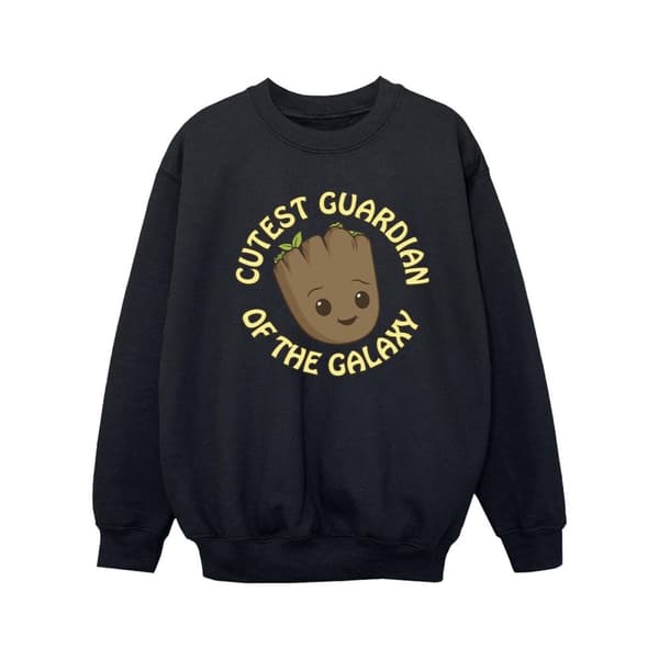 Marvel Sweatshirt med texten I Am Groot Cutest Guardian för flickor