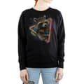 Miniatyrbilde 4 av 5: Marvel Womens/Ladies Guardians Of The Galaxy Neon Rocket Sweatshirt