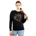 Miniatyrbilde 2 av 5: Marvel Womens/Ladies Guardians Of The Galaxy Neon Rocket Sweatshirt