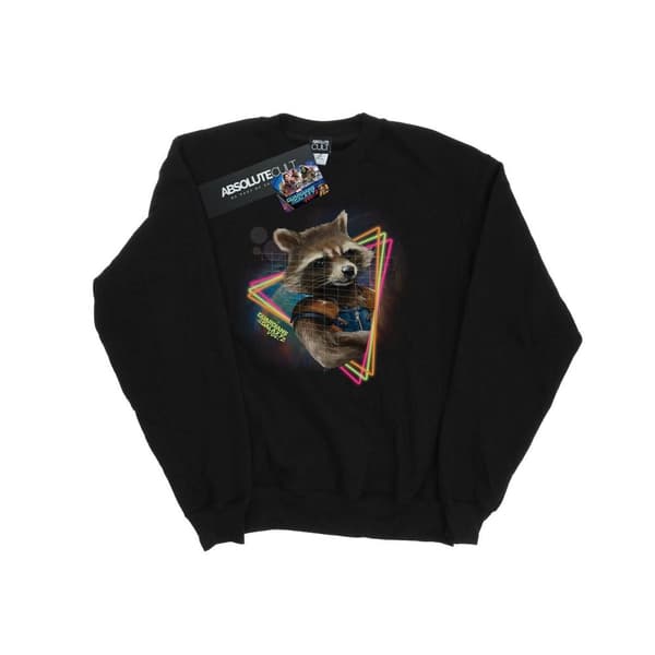 Marvel Womens/Ladies Guardians Of The Galaxy Neon Rocket Sweatshirt