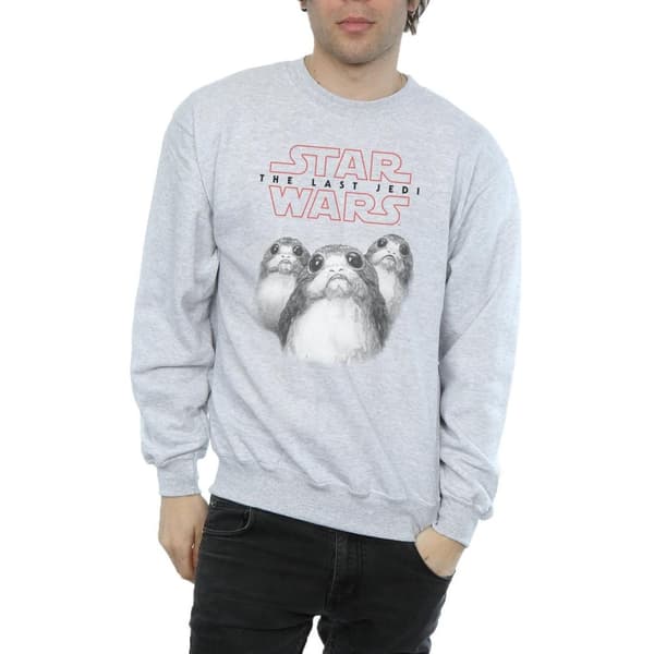 Star Wars Herr The Last Jedi Porgs Sweatshirt
