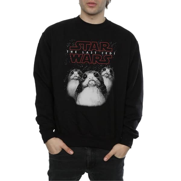 Star Wars Herr The Last Jedi Porgs Sweatshirt