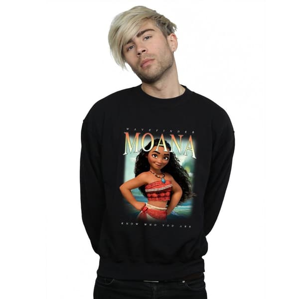 Disney Mens Moana Montage Sweatshirt