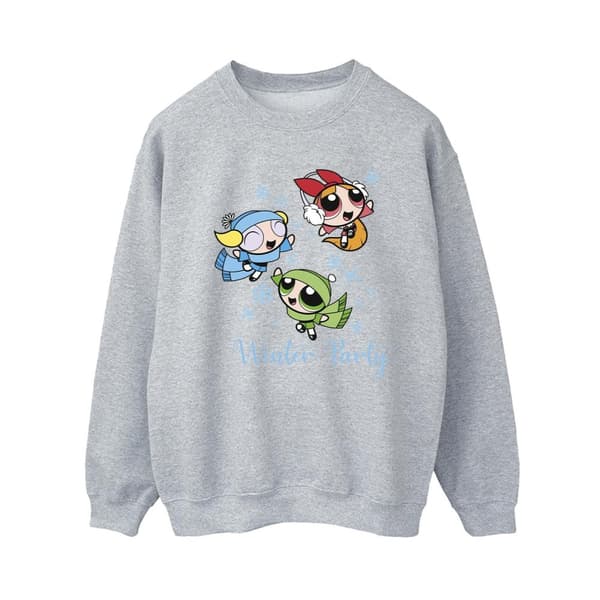 The Powerpuff Girls Womens/Ladies Girls Winter Party Sweatshirt