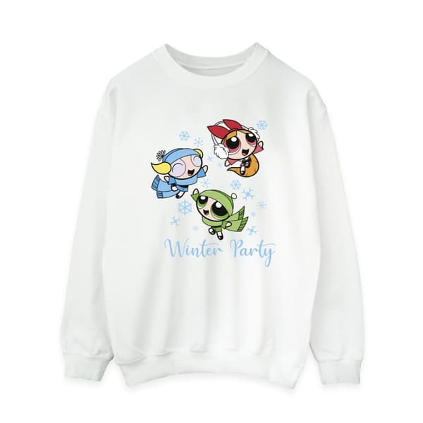 The Powerpuff Girls Womens/Ladies Girls Winter Party Sweatshirt