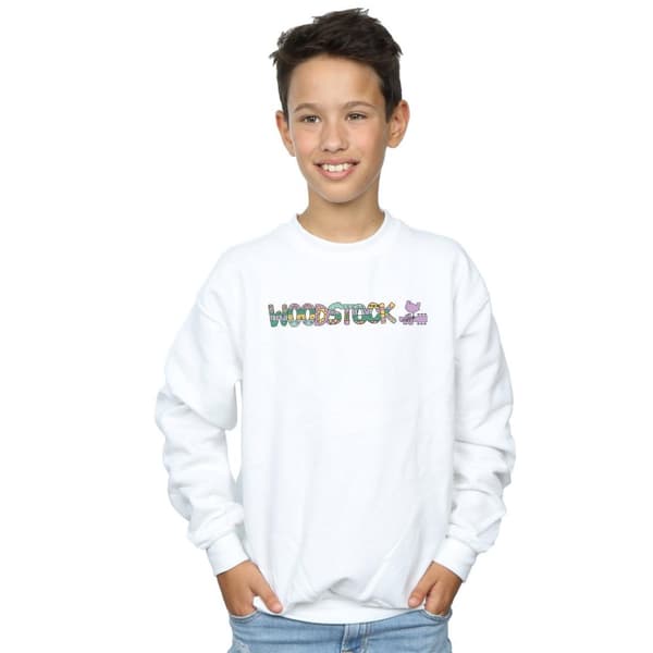 Woodstock Sweatshirt med Aztec-logotyp för pojkar