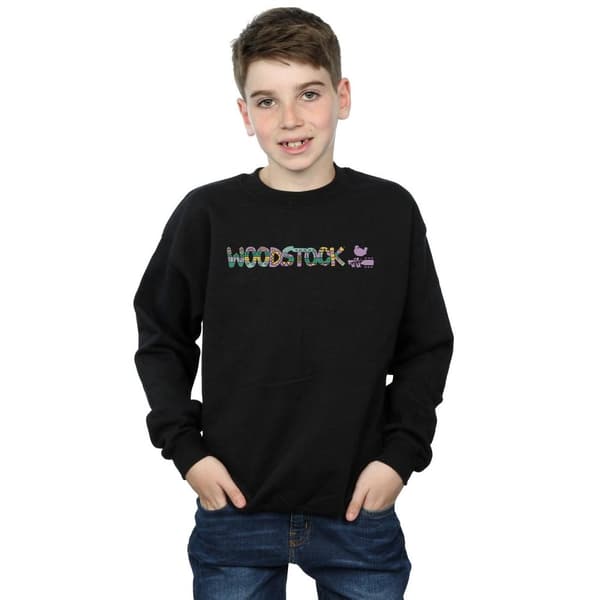 Woodstock Sweatshirt med Aztec-logotyp för pojkar
