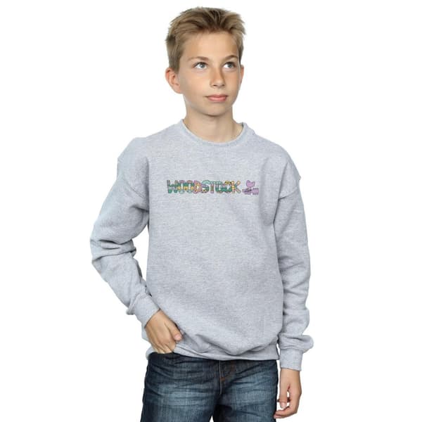 Woodstock Sweatshirt med Aztec-logotyp för pojkar
