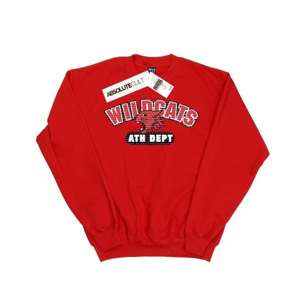 Disney High School Musical The Musical Wildcats Athletic Sweatshirt för herrar Red XXL