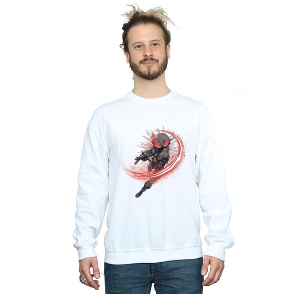 DC Comics Mens Aquaman Black Manta Flash Sweatshirt