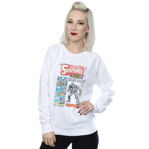 Marvel Sweatshirt med tryck från Iron Man - Tales Of Suspense - dam/dam
