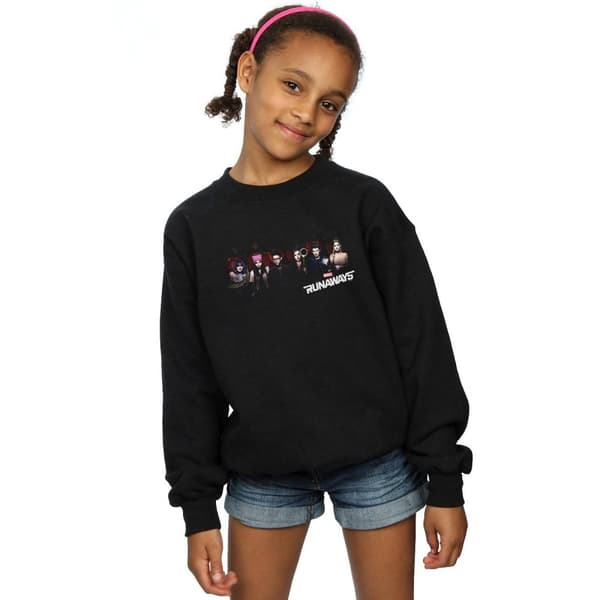 Marvel Girls Runaways Lineup Sweatshirt