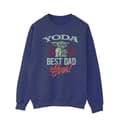 Miniatyrbilde 1 av 4: Star Wars Mens Mandalorian Yoda Dad Sweatshirt