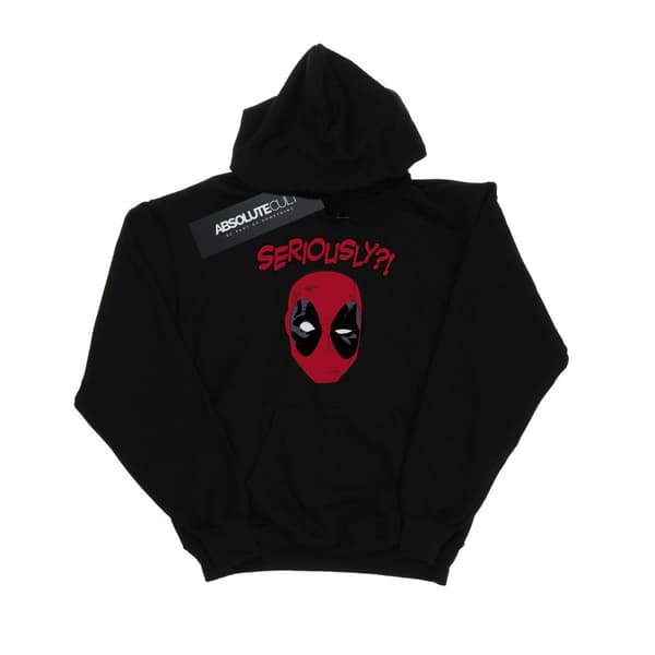 Marvel Mens Deadpool Seriously Hoodie
