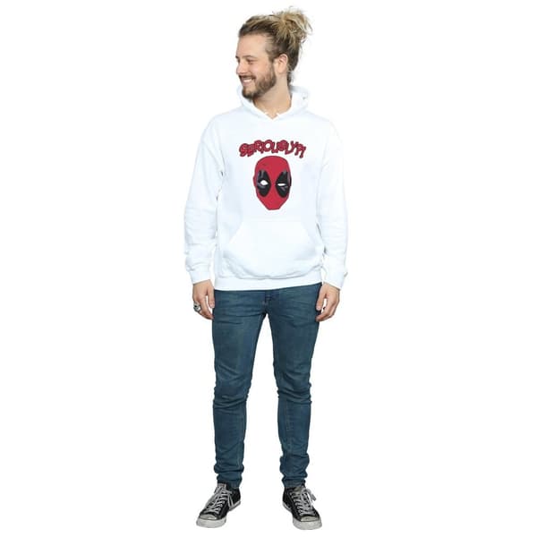 Marvel Mens Deadpool Seriously Hoodie