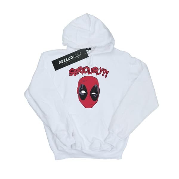 Marvel Mens Deadpool Seriously Hoodie