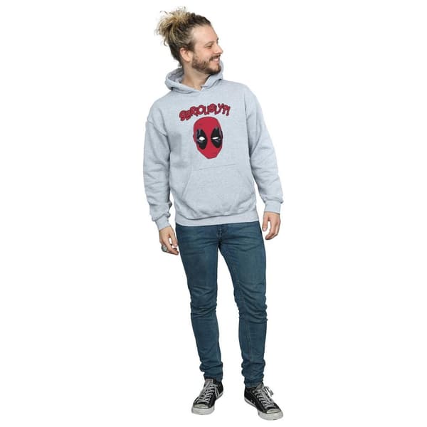 Marvel Mens Deadpool Seriously Hoodie