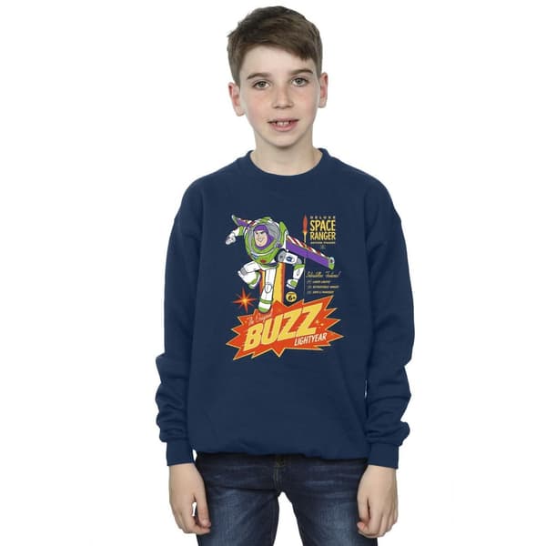 Disney Pojkar Toy Story Buzz Lightyear Rymden Sweatshirt