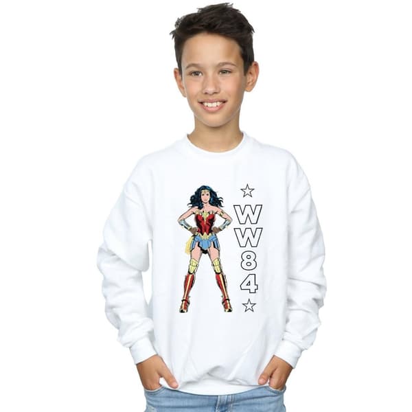 DC Comics Wonder Woman 84 Standing Logo - tröja för pojkar
