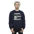 Miniatyrbilde 2 av 3: Disney Mens Mickey Mouse Merry & Bright Sweatshirt