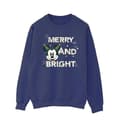 Miniatyrbilde 1 av 3: Disney Mens Mickey Mouse Merry & Bright Sweatshirt