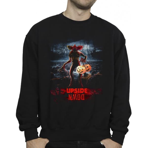 Netflix Herr Stranger Things Pumpkin Upside Down Sweatshirt