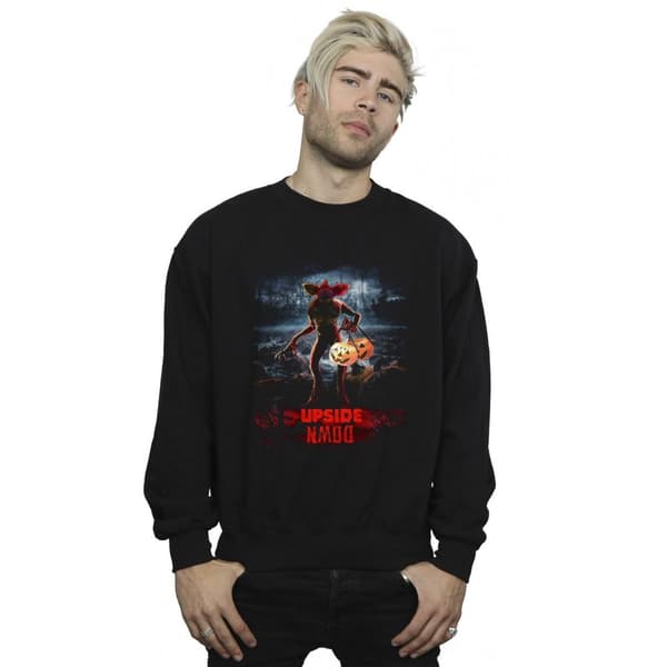 Netflix Herr Stranger Things Pumpkin Upside Down Sweatshirt