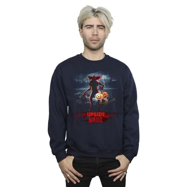 Netflix Herr Stranger Things Pumpkin Upside Down Sweatshirt