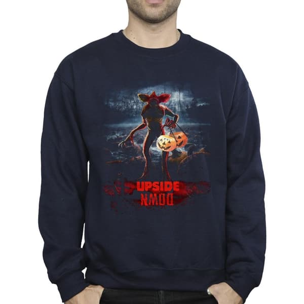 Netflix Herr Stranger Things Pumpkin Upside Down Sweatshirt