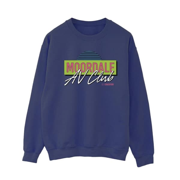 Netflix Womens/Ladies Sex Education Moordale Av Club Sweatshirt