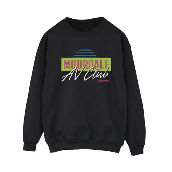 Netflix Womens/Ladies Sex Education Moordale Av Club Sweatshirt