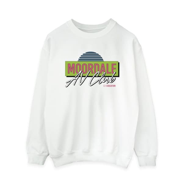 Netflix Womens/Ladies Sex Education Moordale Av Club Sweatshirt