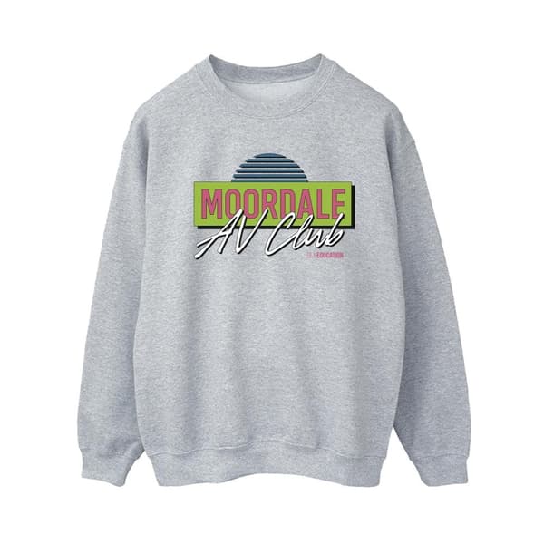 Netflix Womens/Ladies Sex Education Moordale Av Club Sweatshirt
