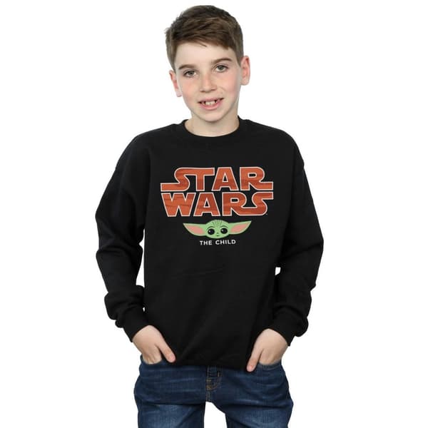 Star Wars Boys The Mandalorian The Child Sunset Sweatshirt