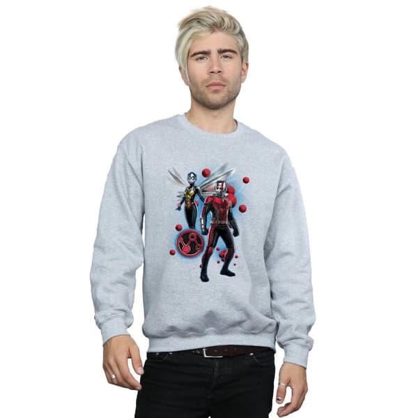 Marvel Mens Ant-Man And The Wasp Particle Pose Sweatshirt