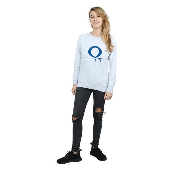 DC Comics Womens/Ladies Arrow Queen Consolidated Logo Sweatshirt