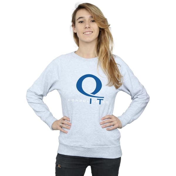 DC Comics Womens/Ladies Arrow Queen Consolidated Logo Sweatshirt
